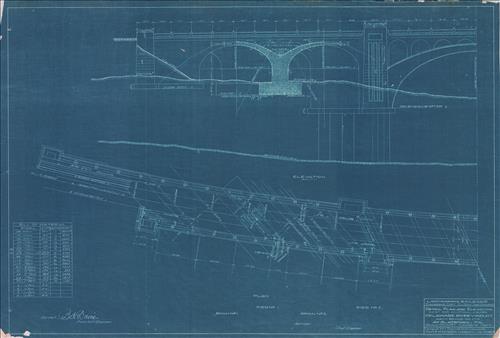 20072.BL-Group 1--Slateford, PA--Delaware River Viaduct Bridge no. 27.19 [1908-1910]