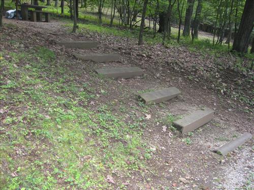 Peaks of Otter Campground, Blue Ridge Parkway in June 2009