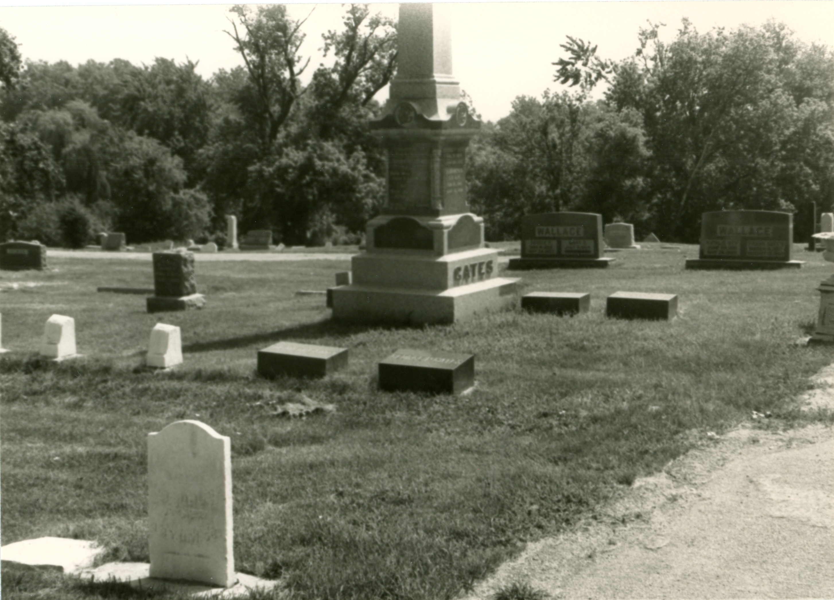 Wood lawn cemetery George P and Marys, Frank, Nat)