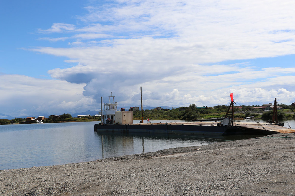 Iliamna barge