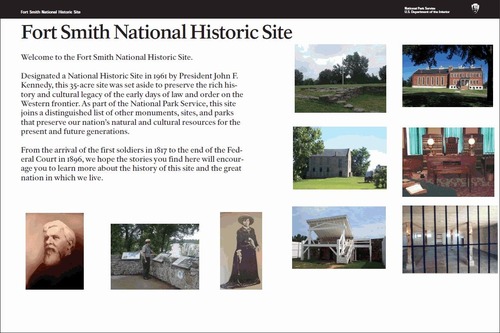 Wayside welcoming visitors.