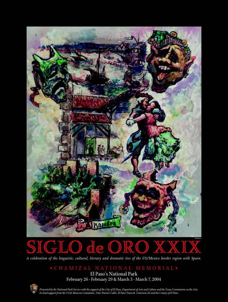 29th Siglo de Oro poster winner Bill Rakocy