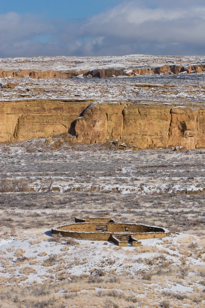 Casa Rinconada taken from the South Mesa Trail