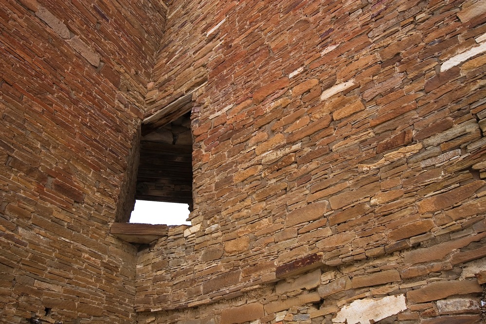 Corner doorway in Pueblo Bonito