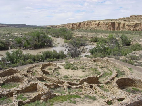 Tri-wall structure at Pueblo del Arroyo