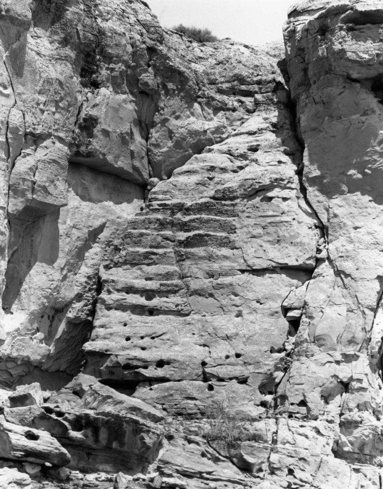 Staircase behind Hungo Pavi