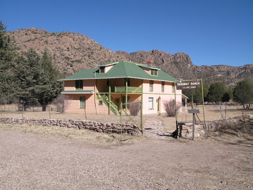 View of the main house