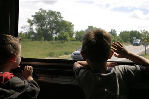 Cuyahoga Valley Scenic Railroad, Families on Train