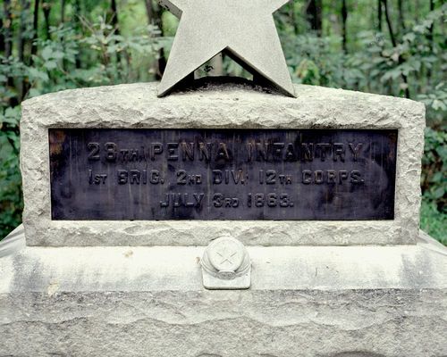 28th Pennsylvania Infantry Monument