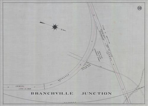 52415.LK--Property Map--Sussex Railroad Company--Newton to Ackerson, NJ