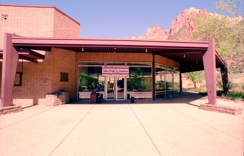 Color Photos of the parks 72nd anniversary celebrations- cake cutting, barbecue, speakers.