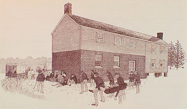 Garthright House, a middle-class plantation, was used by Union forces as a field hospital during the Battle of Cold Harbor in June 1864. After General Ulysses S. Grant left for Petersburg, the Confederates used the house for the same purpose.