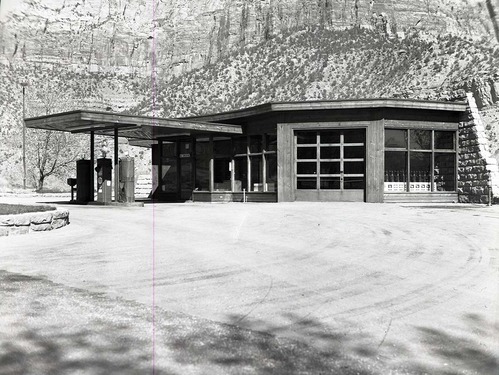 Standard Stations, Inc. service station located at the South Campground in Zion National Park.
