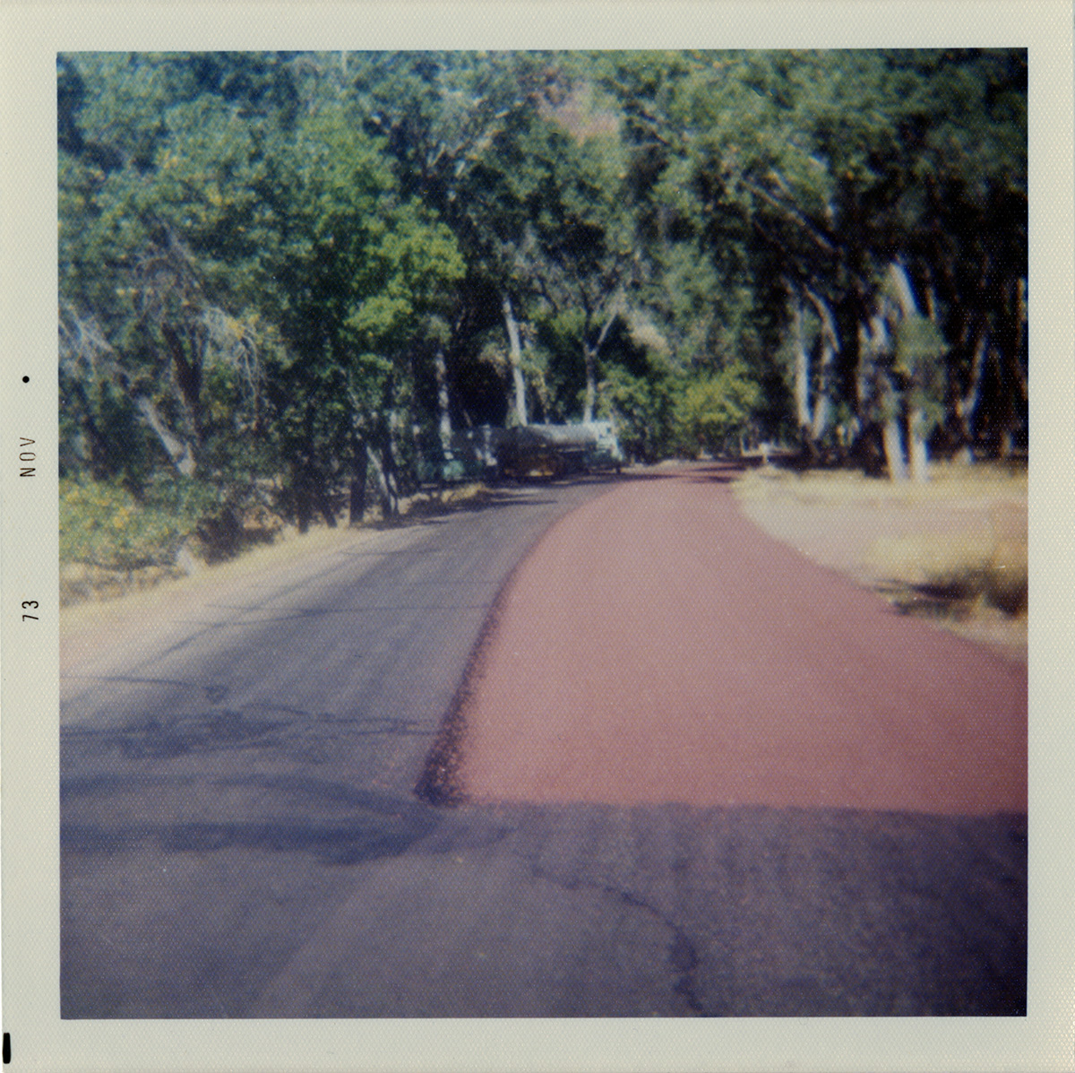 Sealcoat work on road.