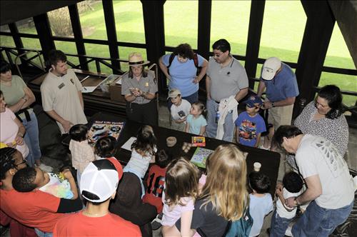 Junior Ranger, Jr. program at Cuyahoga Valley National Park, crafts