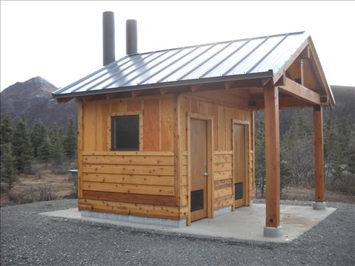 Teklanika Campground SST construction 2010