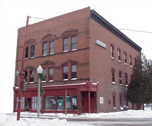 Historic Union Building in the Calumet Unit of Keweenaw NHP