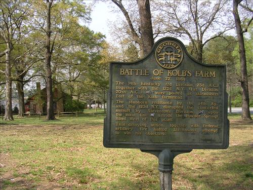 Kolb House at Kennesaw Mountain National Battlefield Park in March 2007