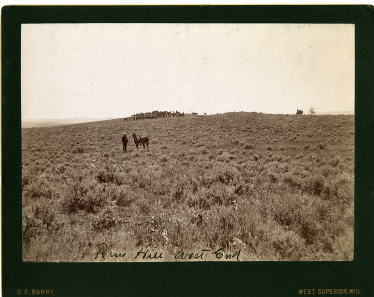 Large Group on the West End of Reno Hill