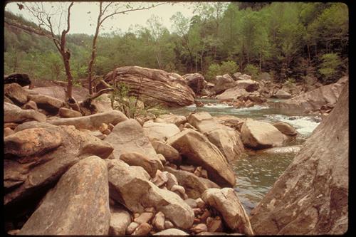 Views of Obed Wild and Scenic River, Tennessee