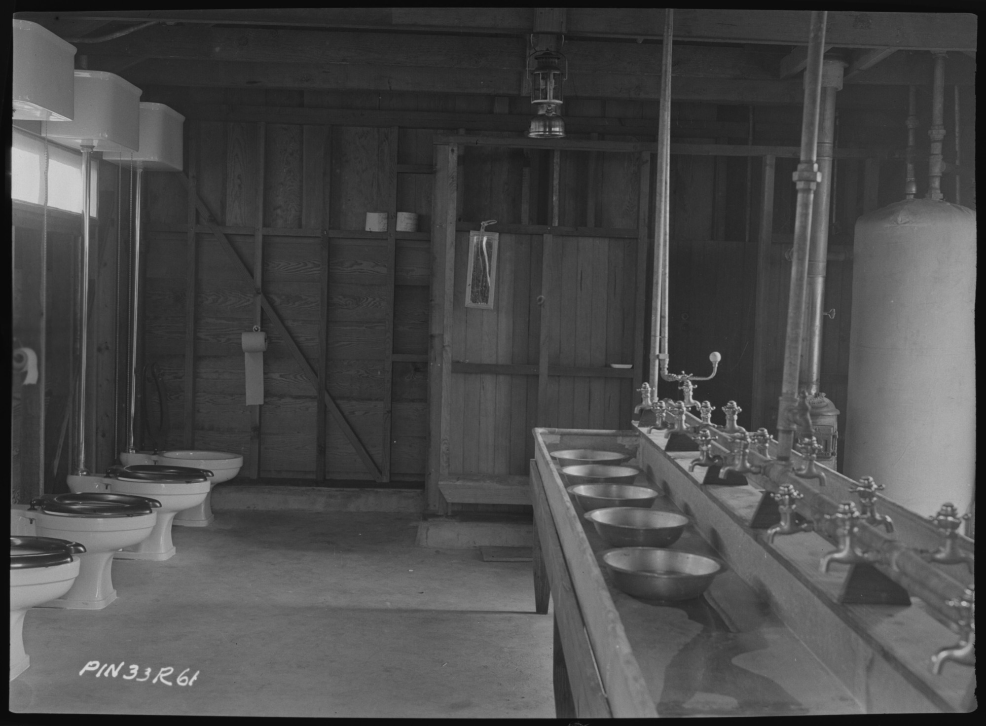 Building 14, Men's Comfort Station Interior