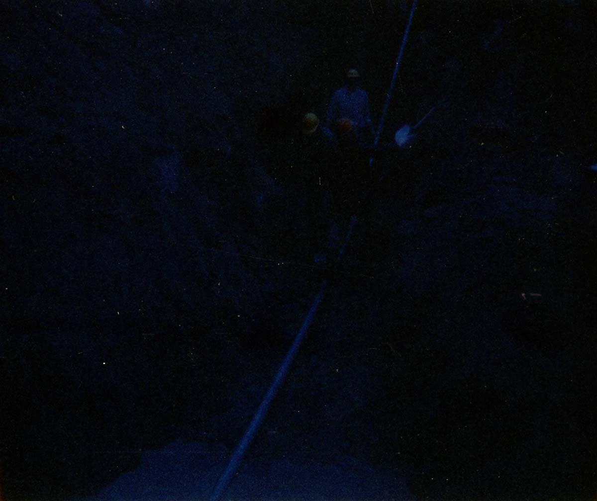 The construction of the Wiley Spring water vault.