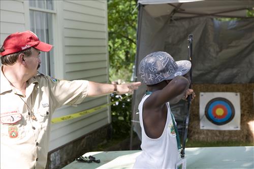 Get Up, Get Out, Go! archery