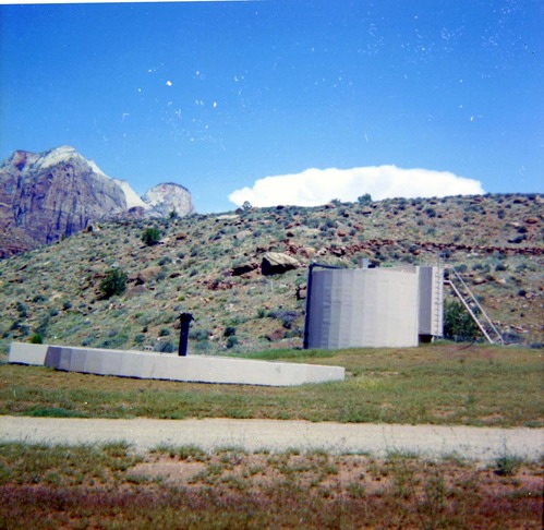 Sewer treatment plant.