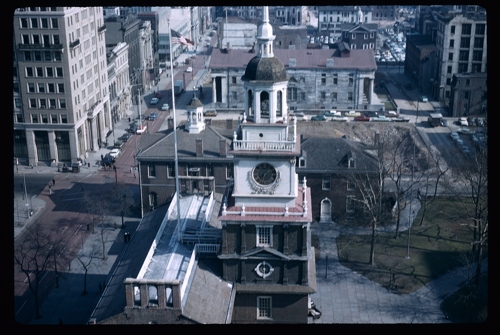 Independence Hall from Ledger Building
