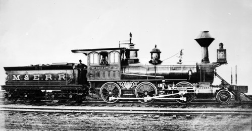 Morris & Essex no. 53 [2-6-0] Broadway