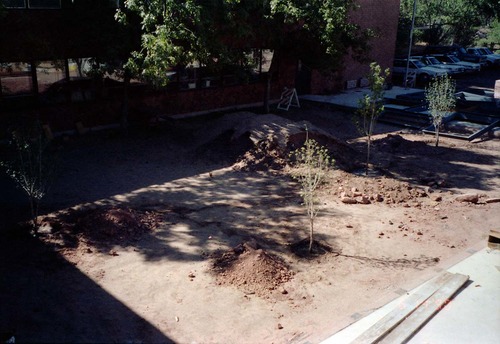 Construction of headquarters addition.