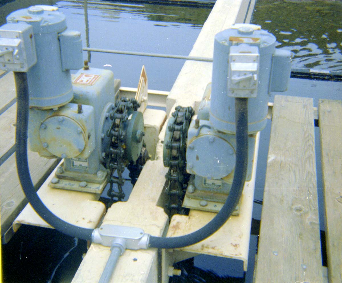 Treatment plant equipment.