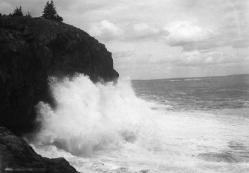 Surf at Great Head (First Series) ; Bar Harbor, ME ; (n.b. only Three of Four found 5/03) [a,c,d] ; Sept 17, 1932
