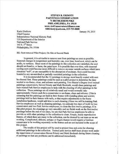 2nd Bank Museum Collections Recovery -- Conservators' assessments