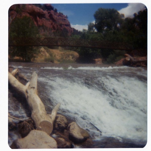 The arrival and replacement of the new Birch Creek footbridge.