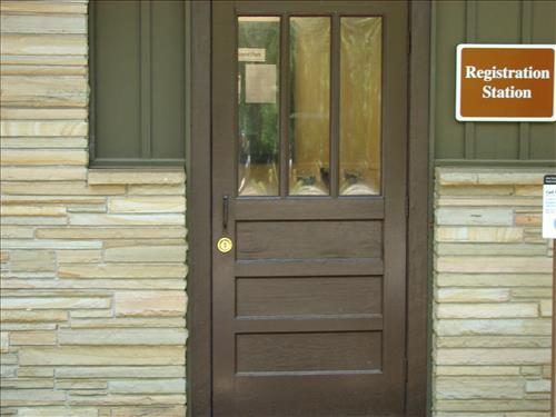 Paint Campground Buildings at Hot Springs National Park in June 2010