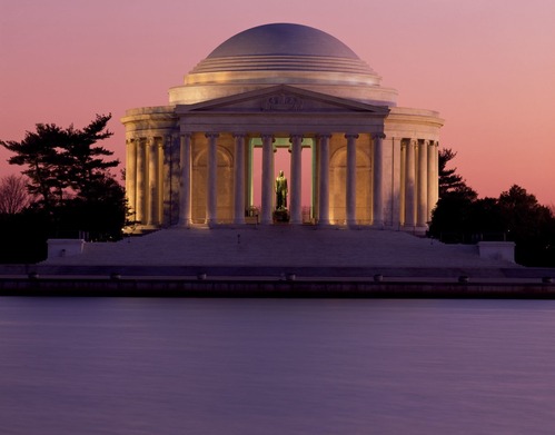 Dusk Shot from across the Tidal Basin