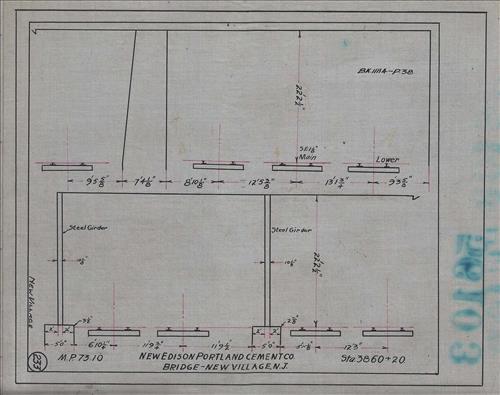 56103.LB--clearance sketches--Structures less than 8 feet from center line of track or less than 22 feet above top of rail [Group 07]