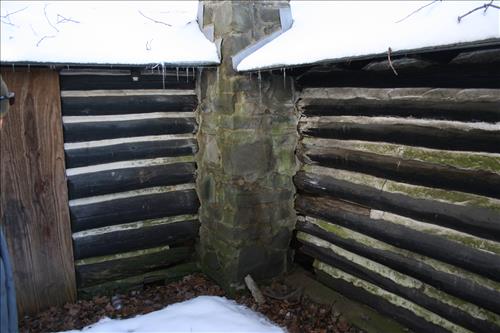 George W. Childs Park Ranger Cabin in January 2013