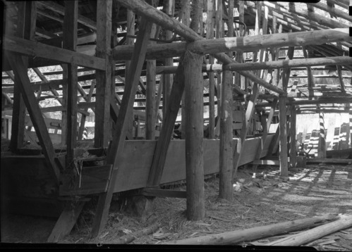 Cuneo barn before dismantling