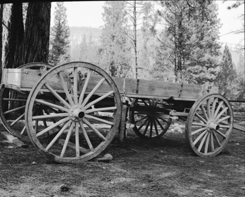 Army wagon obtained from GSA Portland
