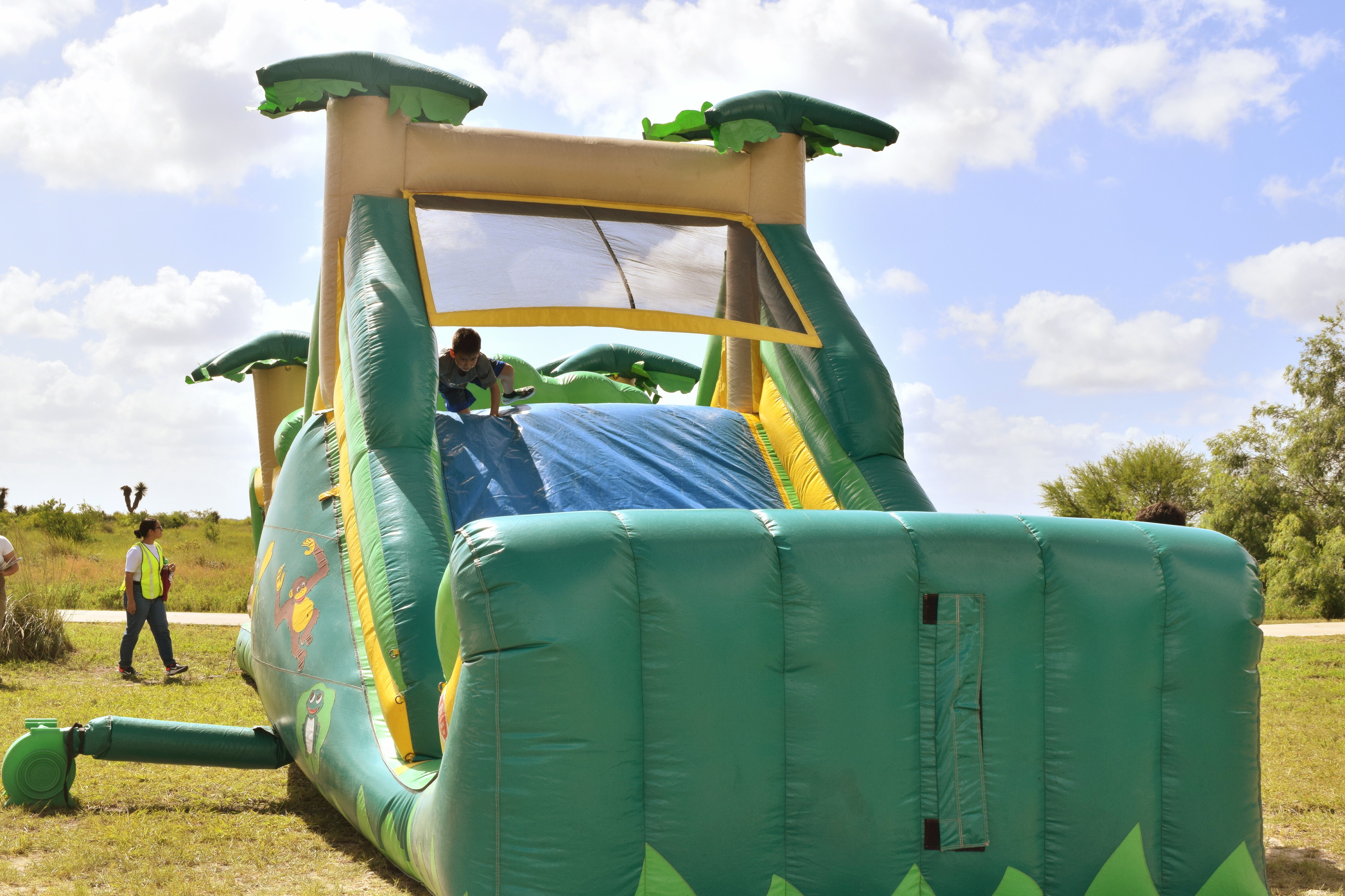 Moon Bounce at National Trails Day 