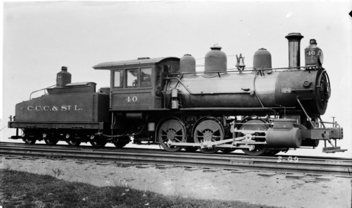 Cleveland, Cincinnati, Chicago & St. Louis no. 040 [0-6-0]