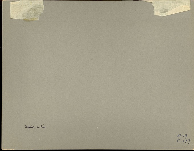 John Burkman in Front of His House