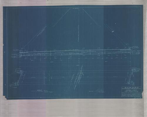 20204.BL-Clarks Summit, PA [1 mile west]--Double barrel culvert 2-8-0 semi-circular arches bridge no. 1.17 [1912]