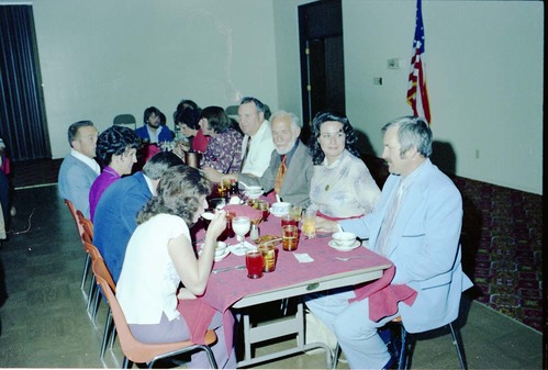 Color Photos of John Lancaster's farewell party at Elks Club in St. George, Utah.