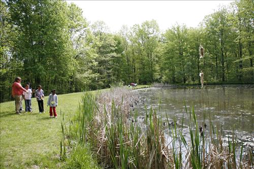 CVEEC Girl Scouts pond exploration 2
