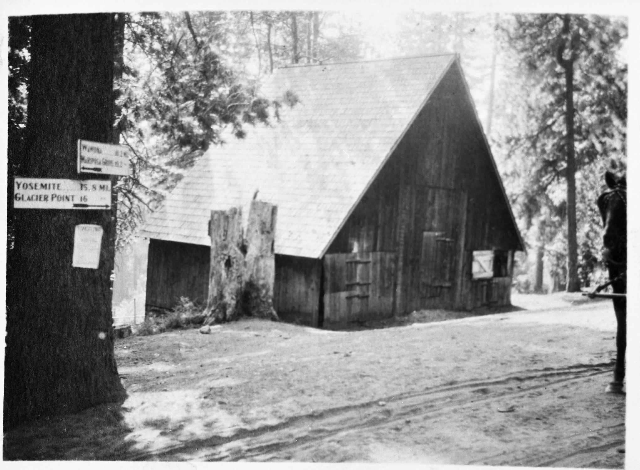 Eleven Mile Rd. Barn on the Wawona Road