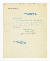 Typed letter