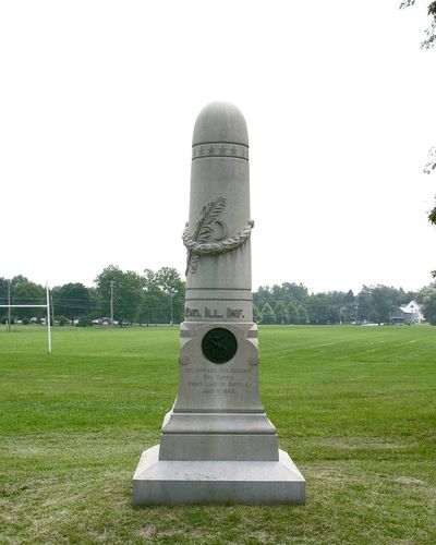 82nd Illinois Infantry Monument